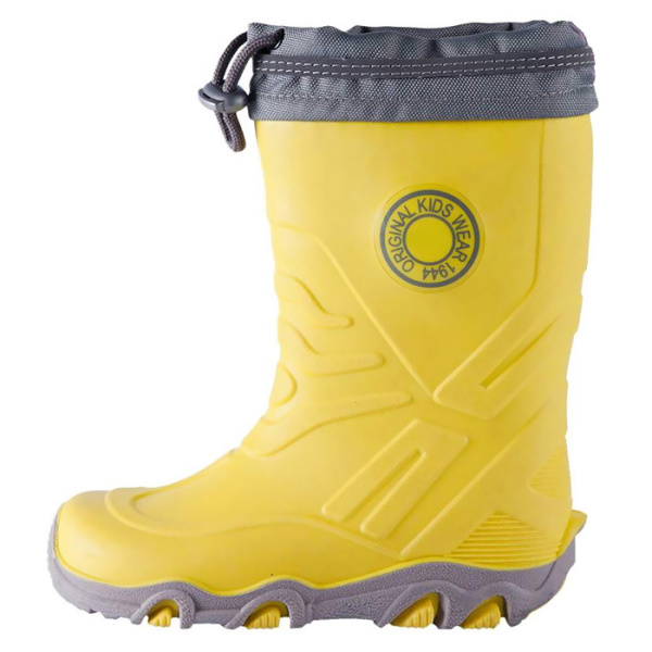 Резиновые сапоги для девочек 25 желтый